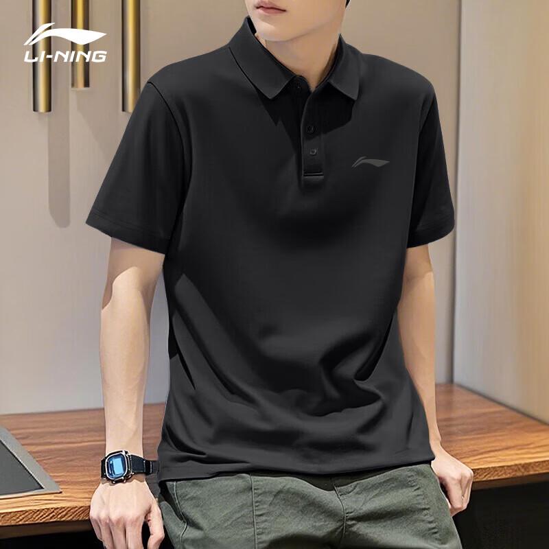 Li-Ning Men s 2026 Summer Cotton-Feel Short Sleeve T-Shirt M
