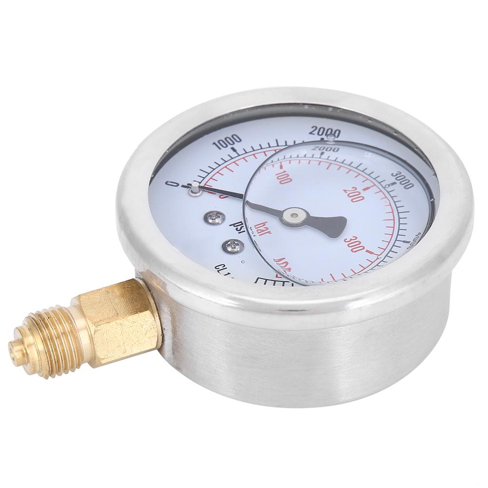 TSPGG604400bar 14BSP Y60 Radial Oil Filled Pressure Gauge Manometer for Machinery