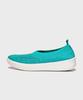 [FitFlop] Scarpe Ballerine Slip-on in Uberknit Blu Tahiti FFSO2030BL