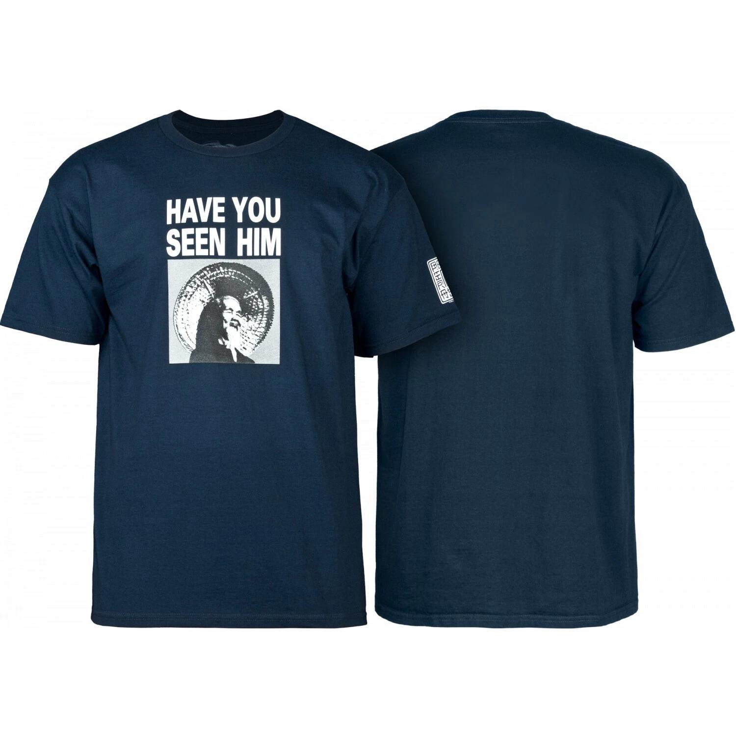 Powell Peralta Skateboard Shirt Animal Chin Navy S