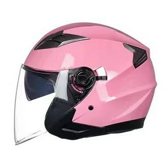 

Unisex Winter Half Helmet with Double Visor for Electric Scooters and Motorcycles Large