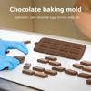 12 Cavity Silicone Chocolate Mold for Mini Chocolates, Candy, Jelly, Ice Cubes 21x10 cm Original Deals