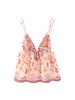 2023 Autumn Sequin Embroidered V-Neck Spaghetti Strap Tank Top for Women