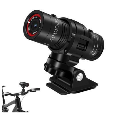 UYIKOO Motorcycle Dash Full Wide IP63 512GB Continuous Loop Compact Action Bicycle Dash Ideal for Outdoor 3 Mounts Cam, 1080P, 120-Degree Angle,