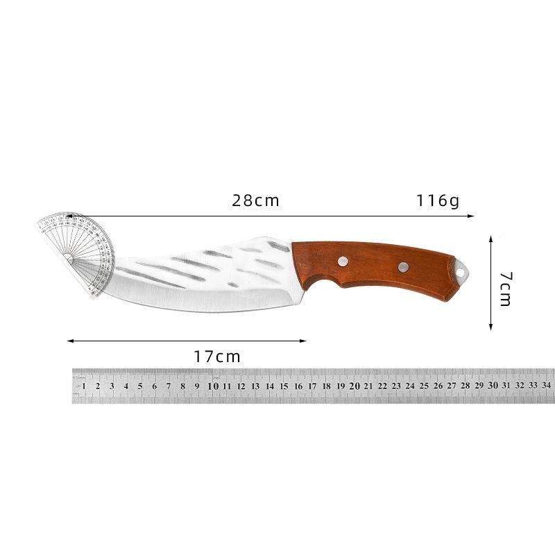 Forged Boning Knives Butcher Knife Stainless Steel Kitchen Knife Skinning Knife Butcher Meat Cleaver