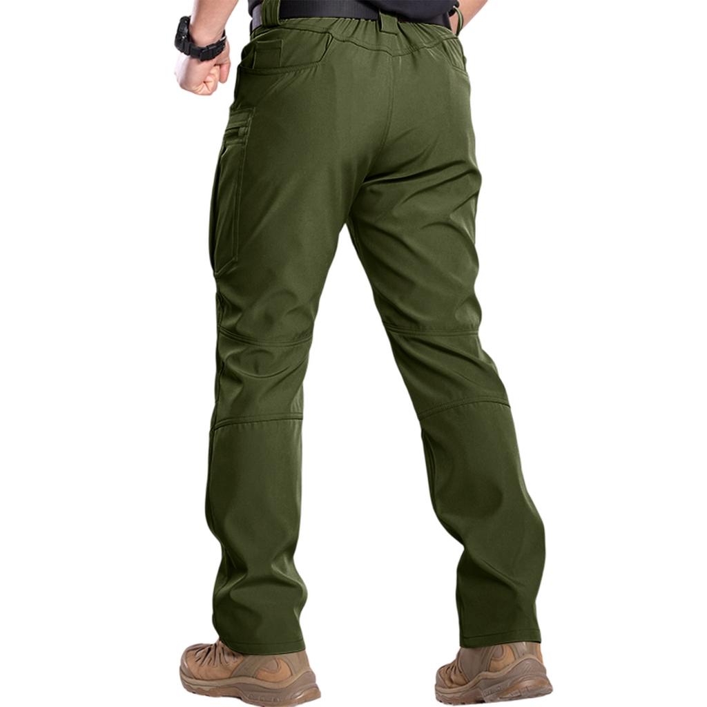Mens Pants Cargo Work Pants With Multi-pocket Breathable Hiking Travel Fishing Construction Pants