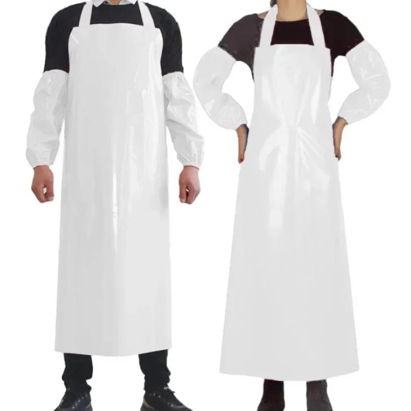 Apron Tpu Odorless Heat-Resistant Waterproof Oil Resistant Men'S And Women'S Aprons Multifunctional Apron