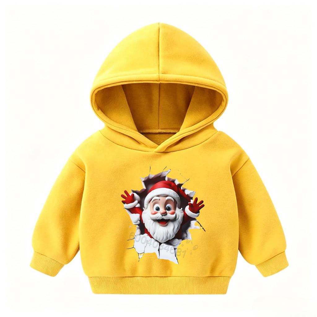 Herbst/Winter Kinder Freizeit Kapuzenpullover - Trendige Weihnachts Kollektion - Große Größe Bequemer Pullover Sweatshirt