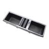 Noble Carbon Pattern Center Console Storage Trays Mounting Replacement for BMW E46 3 Series