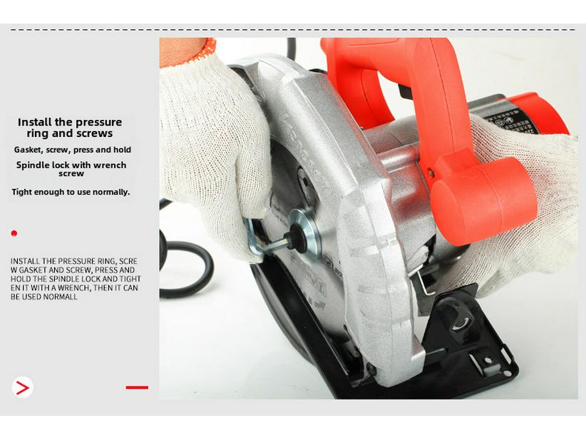 7-9 Inch Portable Electric Circular Saw for Woodworking & Home Decoration - Multi-Function Inverted Table Saw