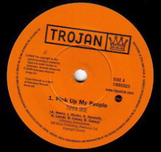 

7inch Record TIPPA IRIE Pick Up My People TJGSE023 Trojan Records 2005 UK Reggae Ska Dub Used