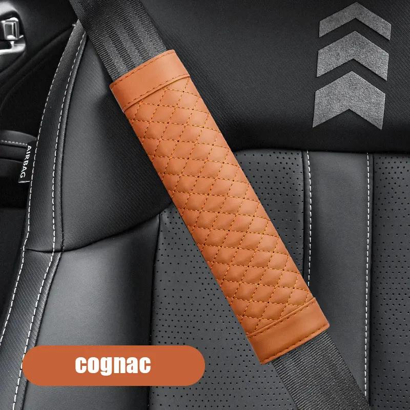 

1 шт. чехол для ремня безопасности автомобиля, универсальный чехол из искусственной кожи для ремня безопасности автомобиля, протектор, накладки на плечевые ремни, аксессуары для салона автомобиля