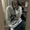 Gothic Men and Women Fake Two Pieces Loose T Shirt Women Streetwear Printing Oversized Y2k Aesthetic Grunge Zipper Vintage Tees