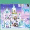 Betoverend Frozen Prinsessenkasteel Bouwstenen Puzzelspeelgoed Voor Creatieve Kinderen