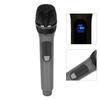 Home Wireless Microphone 1 for 1 30Hz To 20KHz Handheld Microphone with LED Screen for Outdoor Home Conference