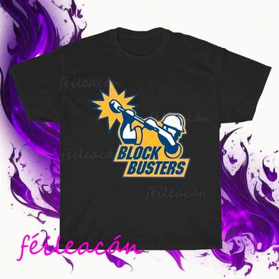 Brand New Block Busters Active Logo American T-Shirt Funny Size S To 5XL