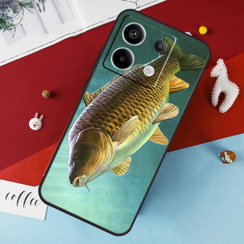 CARP FISH FISHING Case For Xiaomi Redmi Note 14 Pro 13 12 11 10 15 Pro Plus Redmi 15 14C 10C 12C 13C 15C Cover