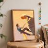Disney Tangled Rapunzel Paint By Number Kit Number Drawing Canvas DIY Picture Home Decor Disney Princess Oil Painting Wall Art Decor