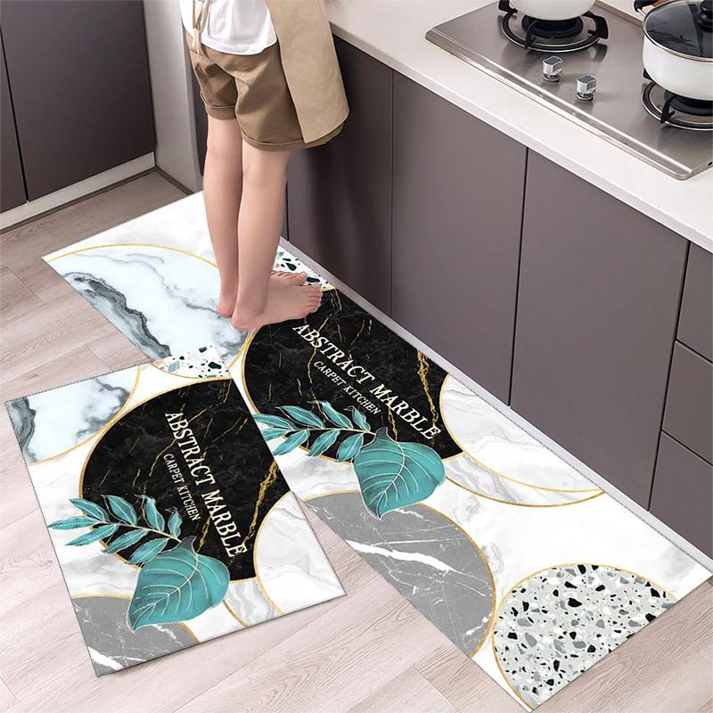 Bohemian Ethnic Style Kitchen Mat for Floor Geometric Print Rug Bathroom Mat Runner Rug Living Room Mat