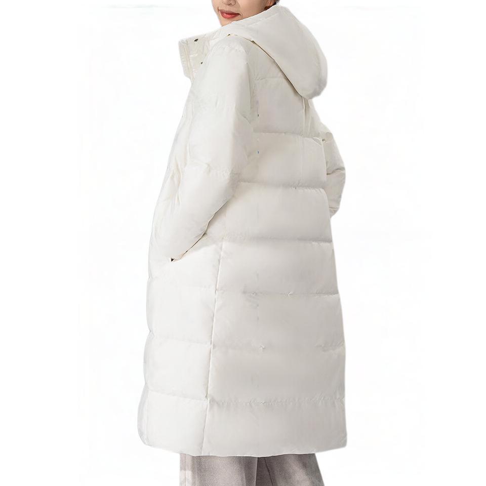 New Adidas Down Jacket Women's White JL9621