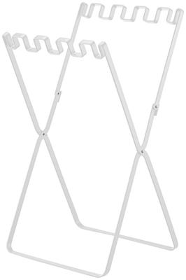Yamazaki Garbage Bag & Plastic Bag Stand, White, Approx. W33 X D31 X H60cm, Tower 7908