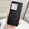 For Sony Xperia 1 VIII Case Stylish Vegan Leather Textured Magnetic Anti-Slip Shockproof Cover For Sony Xperia 1 VIII Funda