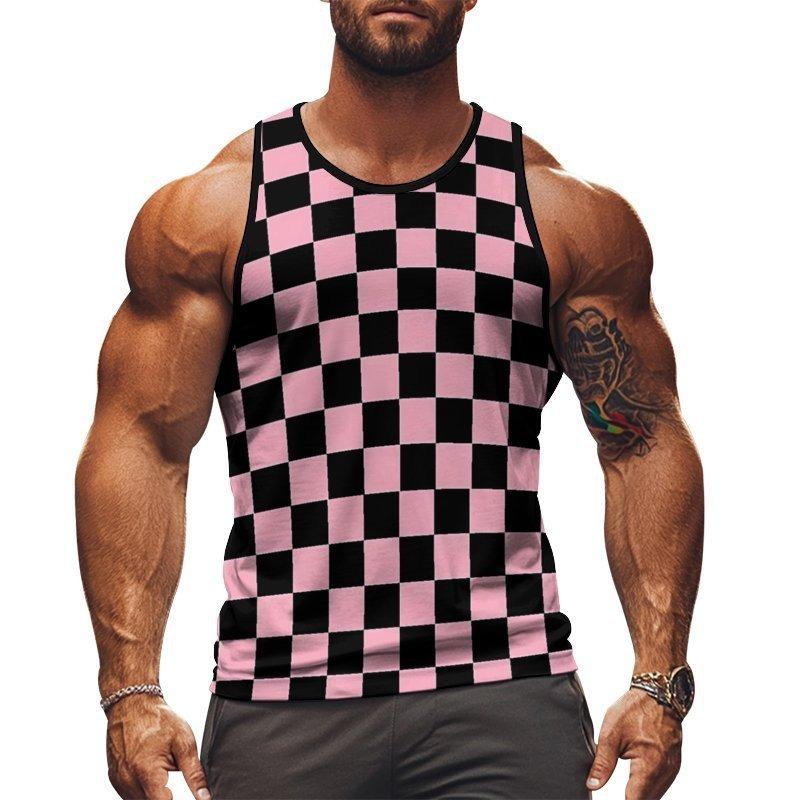 3D Printed Sports Vest Summer Men Y2k Sleeveless Men's Top Oversized Tank Fashion Streetwear T Shirt