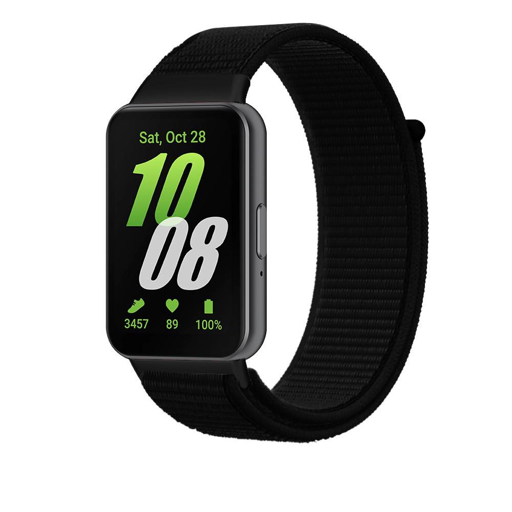 Nylonový pásek pro Samsung Galaxy Fit 3 Nastavitelný elastický náramek s poutkem na hodinky pro Samsung Galaxy Fit3 Náhradní pásek