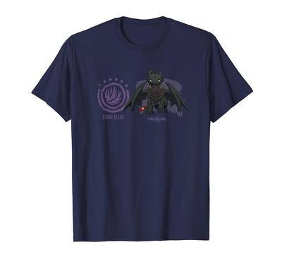 DreamWorks How To Train Your Dragon Strike Class Toothless T-Shirt