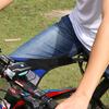 Bicycle Trainer Frame Cycling Anti-Sweat Net Nylon Gym Sports Indoor Bike Block Sweat Strip Elastic Bicycle Trainer Sweatbands
