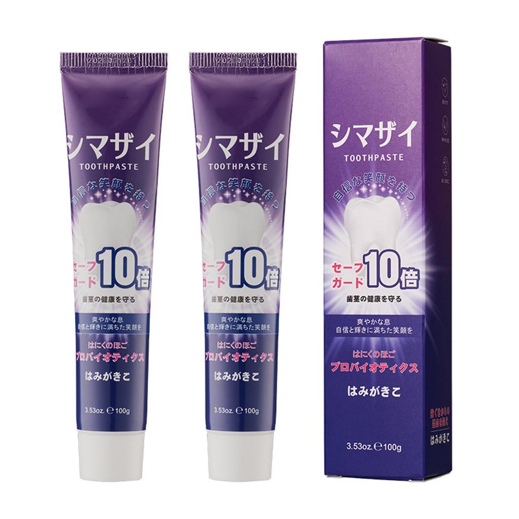 2-Tube Toothpaste Set, Minty Deep Clean for Fresh Breath, Daily Dental Hygiene and Healthy Teeth Maintenance