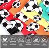 Headbands Tie On Headband For Women Sports Soccer Football Print Athletic Hair Head Band Elastic Sweat Sweatband Yoga Workout Set