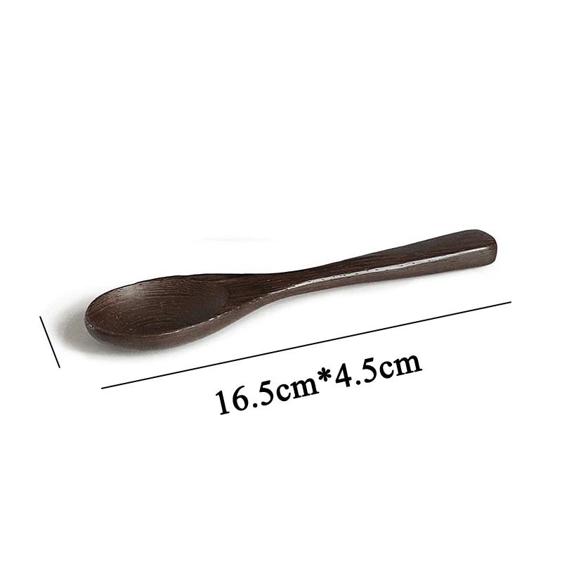Hot Natural Coconut Bowl Set 12-15cm Wooden Salad Ramen Bowl Coconut Wood Spoon Set Coco Smoothie Kitchen Tableware Coconut Bowl