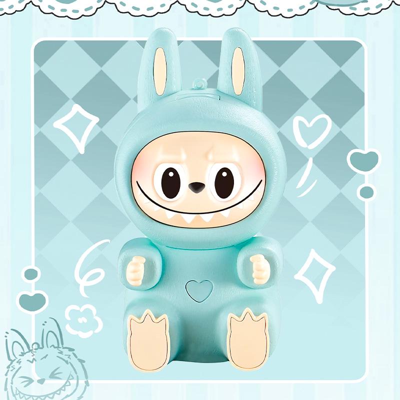 Popular Three-Speed Night Light Mini Neck Fan with Pull-out Flip Design for Outdoor Use