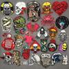 Iron On Sticker Embroidered Patches For Clothing Anime Clorhing Stickers Punk Sewing Iron-On Transfers For Clothing