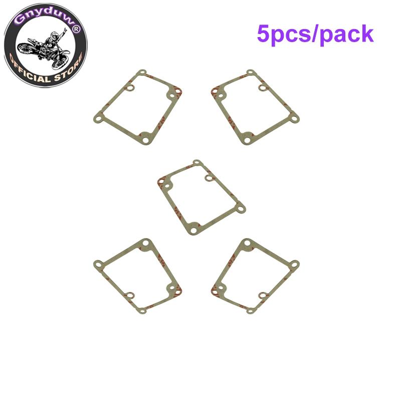 Gnyduw Carburetor Float Bowl Gasket For Mikuni TM24 VM20 VM24 VM26-606 TM24-8001 VM20-273 VM24-512 VM26-606 Parts 5 Pieces