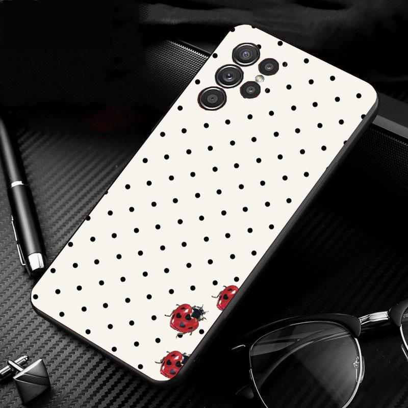 

Phone Case For Samsung Galaxy S26 S25 S24 S23 S22 Ultra S23 S22 S25 Plus S24FE S23FE S26Edge Polka Dots S22Ultra 5G