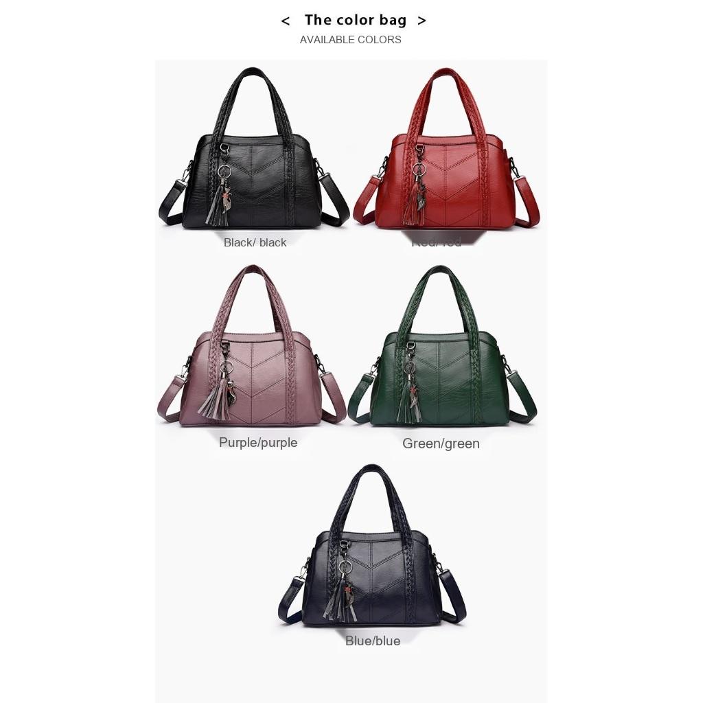 Handbag Women PU Detachable Shoulder Strap Office Daily