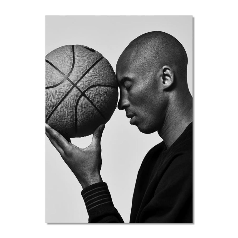 Basketball-Promi-Wandmalereien, Poster, Dunking-Wandmalereien, moderne Heimdekoration, Ölgemälde, Drucke