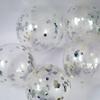 12 Inch Transparent Sequined Balloon Birthday Party Decoration Latex Balloon Internet Celebrity Douyin Decoration Decoration Party Balloon
