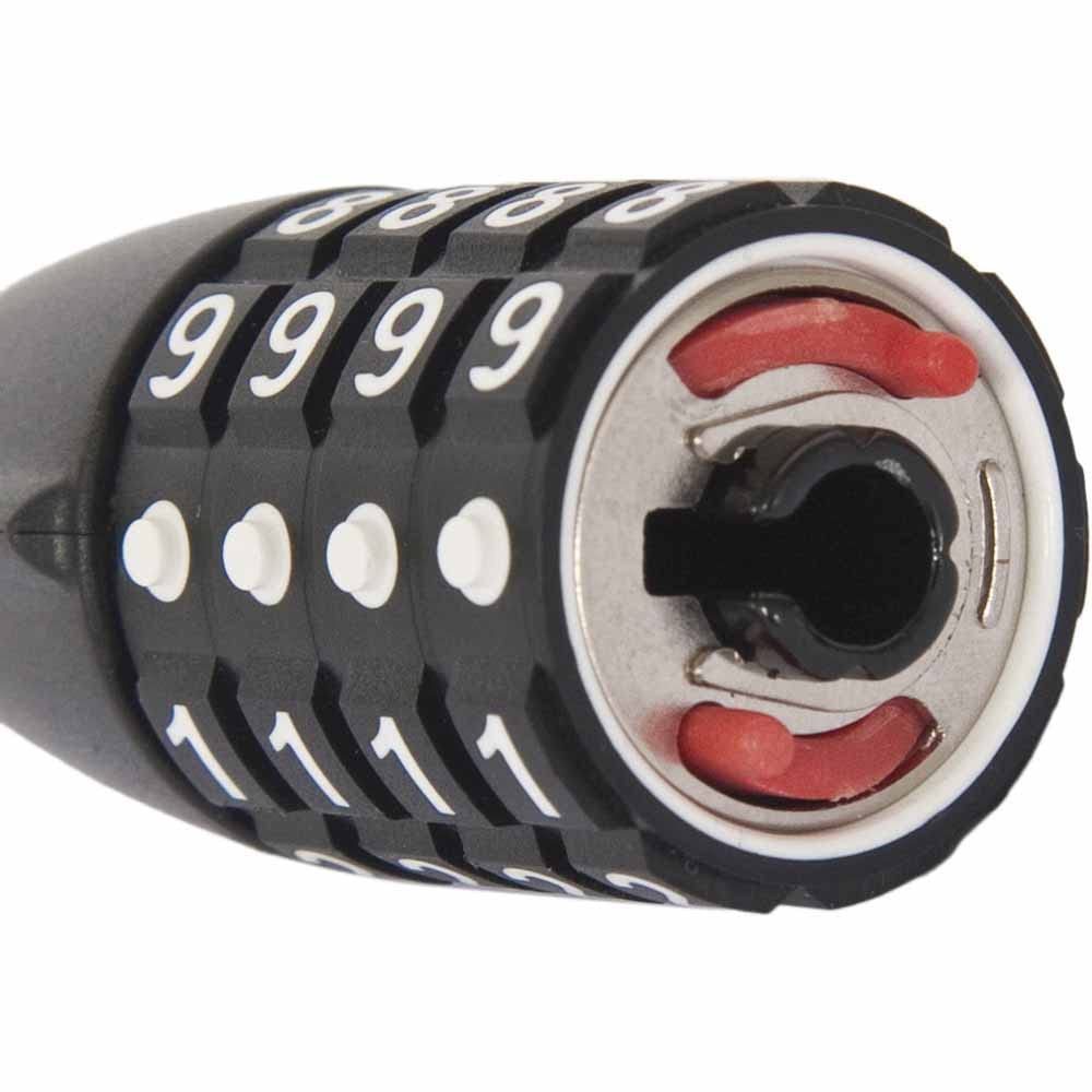 ABUS Motorcycle Cable Steel Tracer 1360 Lock, 85cm, O-Flex (1360/85)