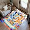 Autumn Forest Friends Customizable Name Area Rug Perfect for Playrooms Study Room Entryway Dormitory Antislip Carpet Anime Office Decor