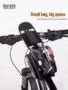 Waterproof Bicycle Front Beam Phone Bag with Touch Screen for Top Tube - Mountain Bike Accessories.