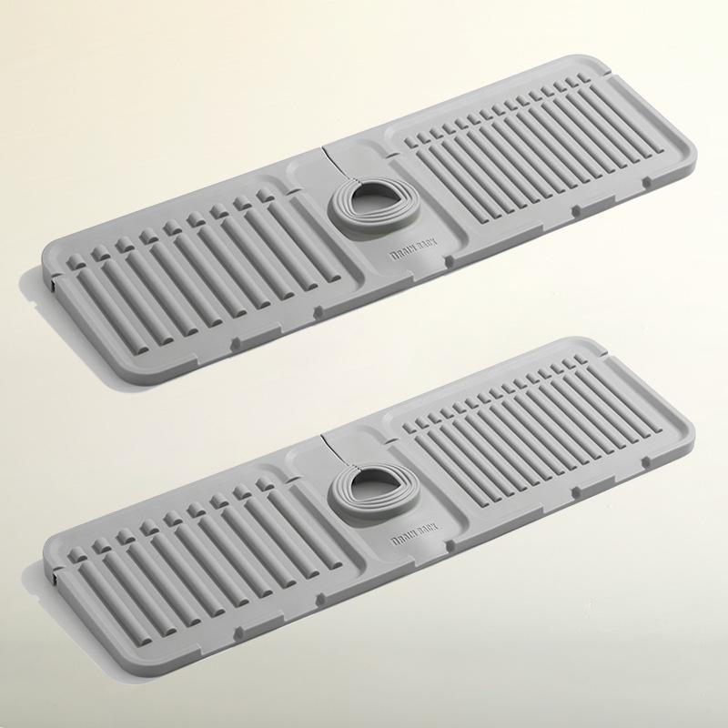 Anti-Splash Silicone Sink Faucet Pad | Cuttable, Foldable & Absorbent