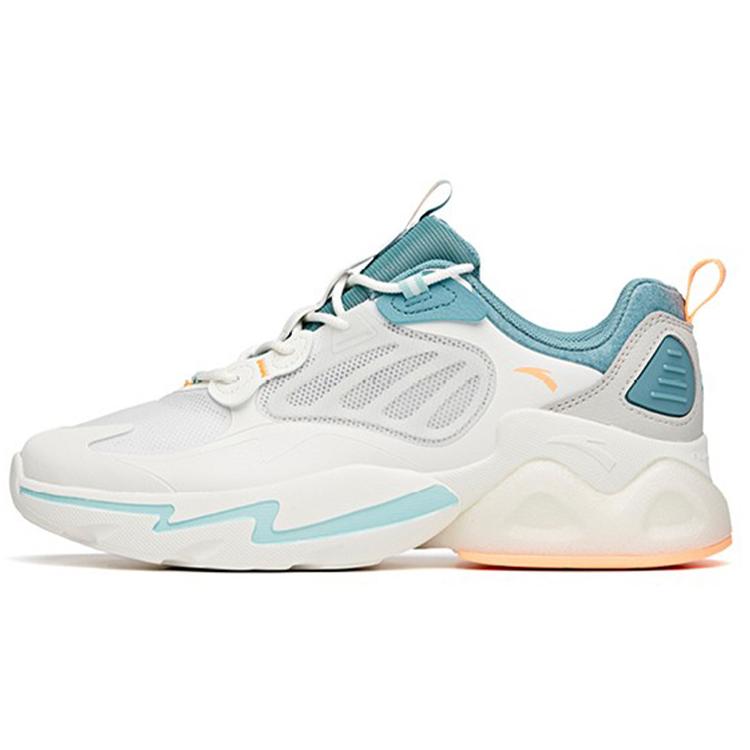 

New Anta Millennium 2.0 Anti Slip Wear Resistant Low Top Chunky Sneakers White Green 112128896-2 40