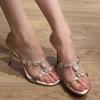 Fashion New Women Sexy High Heels Sandals Comfortable Strap Designer Sandals Elegant Summer Luxury Party Shoes Women Sandalias De Mujer