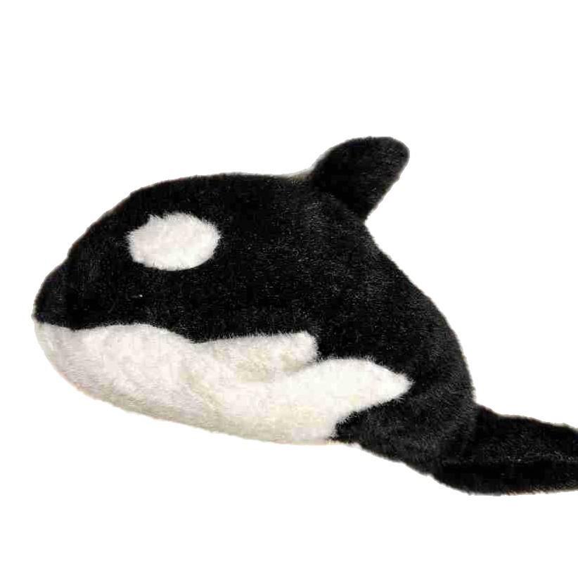 Orcinus Orca Plush Pencil Case For Students With Large Capacity And Cute Design