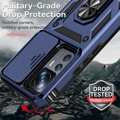 For Xiaomi 12T 5G Case Shockproof Military Grade Armor Case For Mi 12T 12 T Mi12T Xiaomi12T Pro Magnetic Ring Protect Cover
