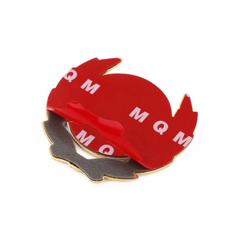 3D kovová boční emblémová nálepka na blatník auta, znak na okno, zadní kufr pro Cadillac ATS BLS CT5 CTS STS XT6 XTS Escalade Deville DTS