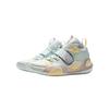Li Ning All City 8 Basketball Shoes Men Sneakers Ice-Blue Crayon-Yellow YKBS114-17